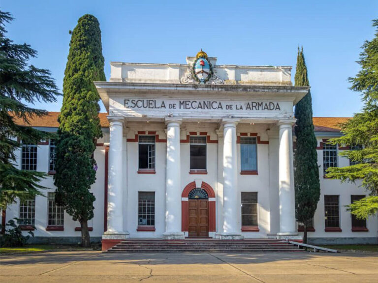 1. ESMA Museum, old building entrance