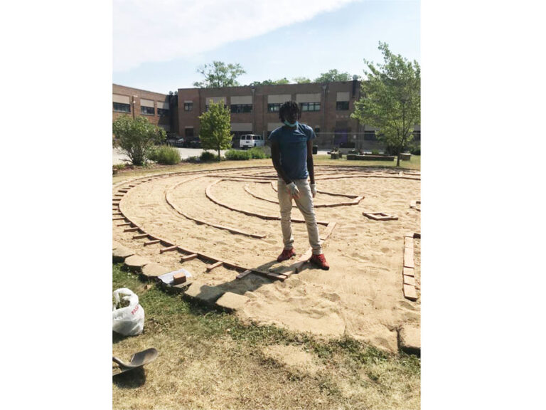 4. Precious Blood, reconciliation labyrinth