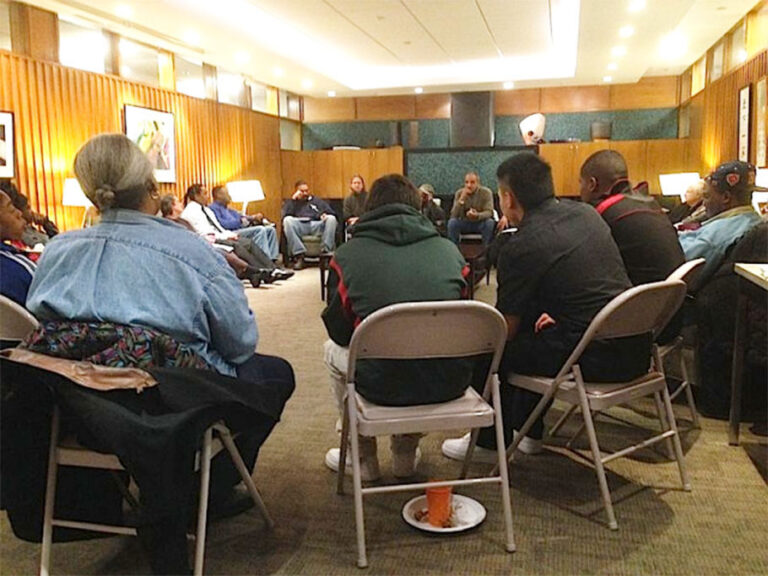 3. Unity Unitarian Church, Circle of Peace gathering