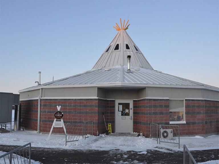 2. Willow Cree Healing Lodge, exterior