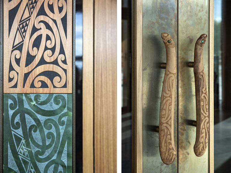 4. Te Omeka, Maori symbols details