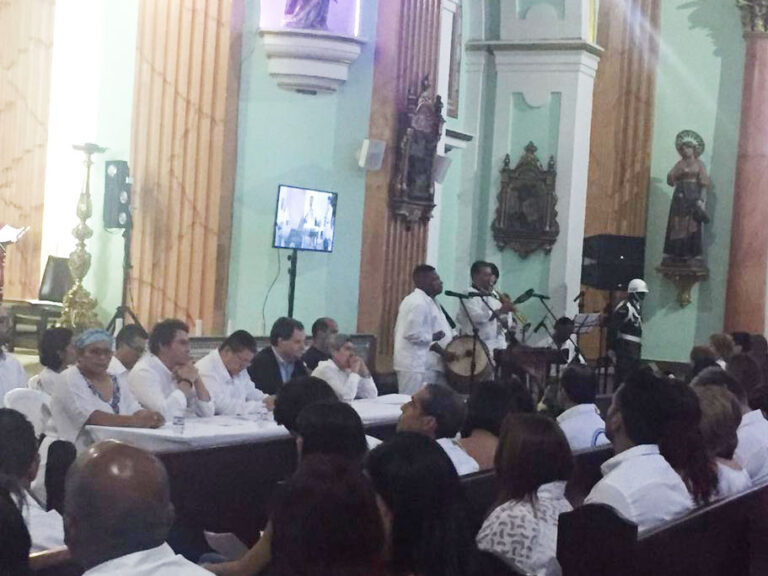 3. Saint Francis Church, interior during ceremony
