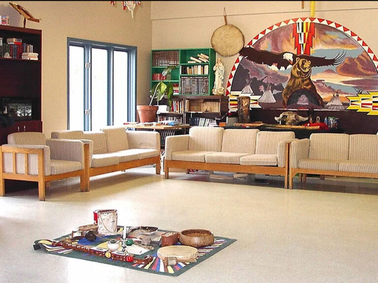 4. Waseskun Healing Center, circle room