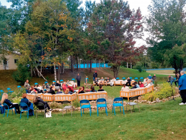 1. Waseskun Healing Center, outdoor community event